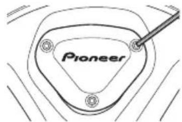 PIONEER SBTLT91 - Togliere il coperchio. - 1