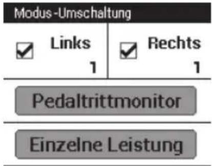 PIONEER SBTLT91 - In den Pedaltrittüberwachungsmodus umschalten - 1