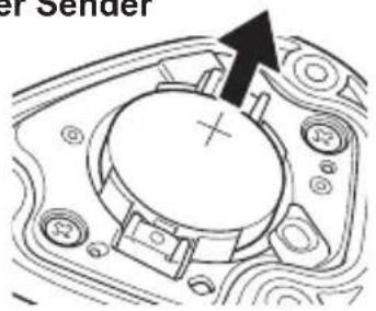 PIONEER SBTLT91 - Entnehmen Sie die alte Batterie. - 1
