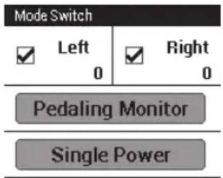 PIONEER SGYPMRTC - Switching to the pedaling monitor mode - 1