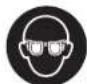 BOSCH HWS 88230 Professional - Wear safety goggles. - 1
