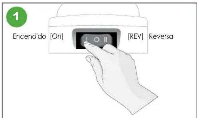 OMEGA NC1002 - BOTÓN DE ENCENDIDO / APAGADO / REVERSA - 1
