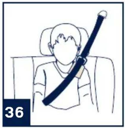 Nuna AACE - Use of Shoulder Belt Positioning Clip - 9