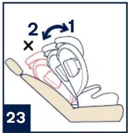 Nuna AACE - Use with Lower Anchors and Recline Feature - 3