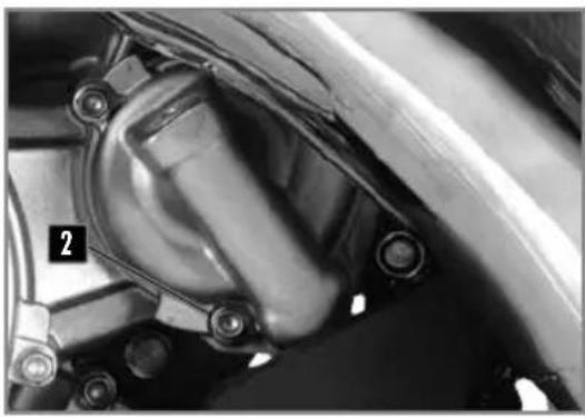 Sherco 125 SE (2022) - FILLING THE COOLANT - 1