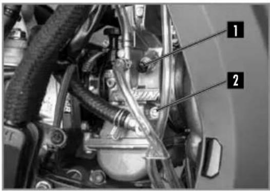 Sherco 125 SE (2022) - AJUSTE DEL RALENTÍ - 1