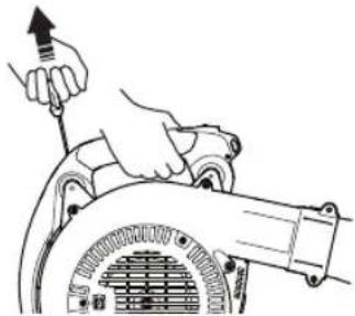 HUSQVARNA 525ECS - Warm engine - 1