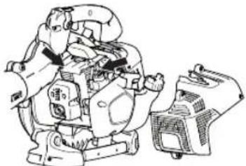 HUSQVARNA 525ECS - Sistema de arrefecimento - 2
