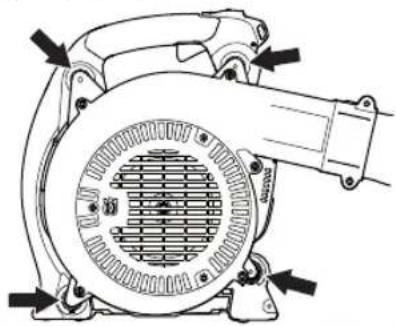 HUSQVARNA 525ECS - Amortecedor de vibrações - 1