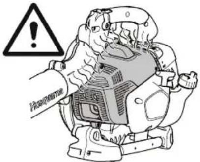 HUSQVARNA 525ECS - PORNIRE ŞI OPRIRE - 1