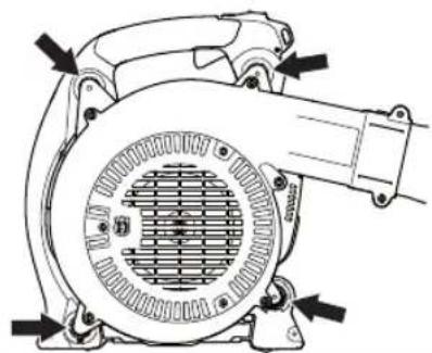 HUSQVARNA 525ECS - Vibrationsdämpare - 1