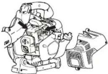HUSQVARNA 525ECS - Système de refroidissement - 2