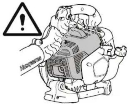 HUSQVARNA 525ECS - Varm motor - 2