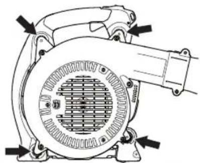 HUSQVARNA 525ECS - Titreşim emici - 1
