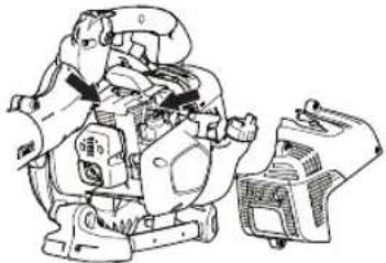 HUSQVARNA 525ECS - Kühlsystem - 2