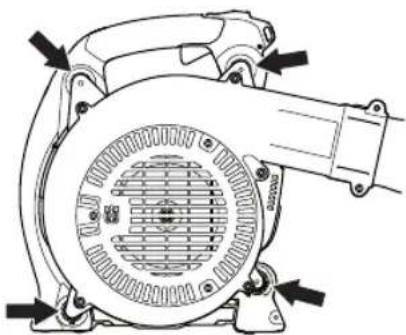 HUSQVARNA 525ECS - 振動ダンパー - 1