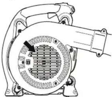 HUSQVARNA 525ECS - Filtru pentru priză de aer - 1
