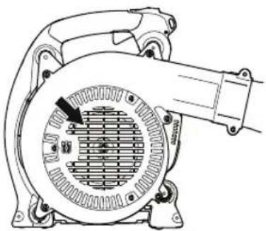 HUSQVARNA 525ECS - Mriežka nasávania vzduchu - 1