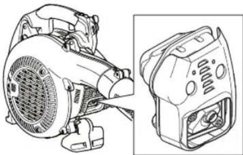 HUSQVARNA 525ECS - Silencieux - 4