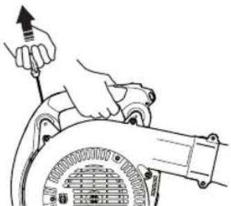 HUSQVARNA 525ECS - 始動 - 1