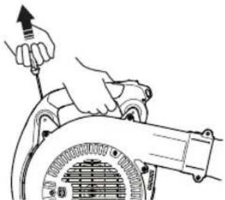 HUSQVARNA 525ECS - Uruchamianie - 1