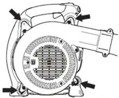 HUSQVARNA 525ECS - Trillingsdemper - 1