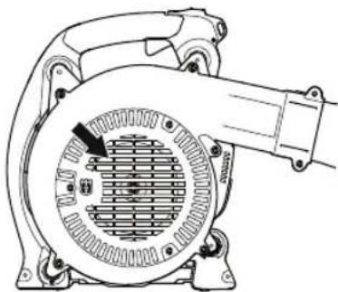 HUSQVARNA 525ECS - Hava girişi ızgarası - 1