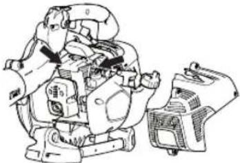 HUSQVARNA 525ECS - Układ chłodzenia - 2