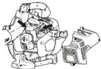 HUSQVARNA 525ECS - Sistemul de răcire - 2