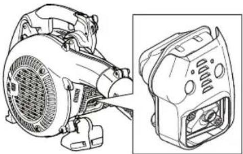 HUSQVARNA 525ECS - Bezpečnostné vybavenie stroja - 1
