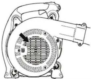 HUSQVARNA 525ECS - Luftinntaksskjerm - 1
