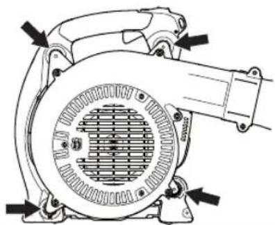 HUSQVARNA 525ECS - Tlumič vibrací - 1