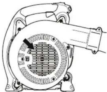 HUSQVARNA 525ECS - Lufteinlassgitter - 1