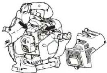 HUSQVARNA 525ECS - A hűtőrendszer - 2