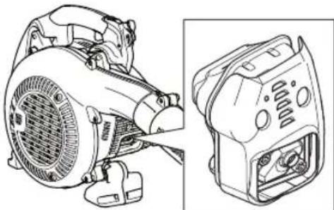 HUSQVARNA 525ECS - Tlumik - 4