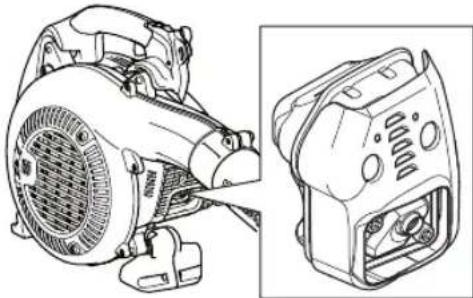 HUSQVARNA 525ECS - Toba de esapament - 4
