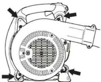 HUSQVARNA 525ECS - Amortizor de vibrații - 1