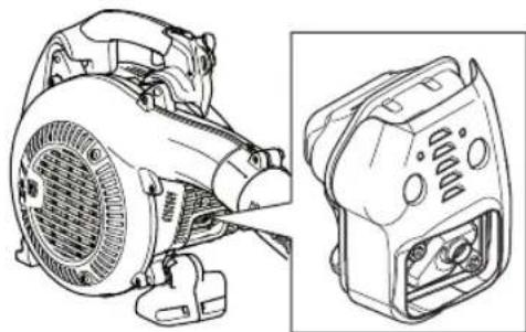 HUSQVARNA 525ECS - Lyddæmper - 4
