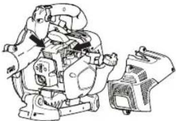 HUSQVARNA 525ECS - Cooling system - 2