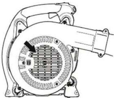 HUSQVARNA 525ECS - Retina della presa dell'aria - 1