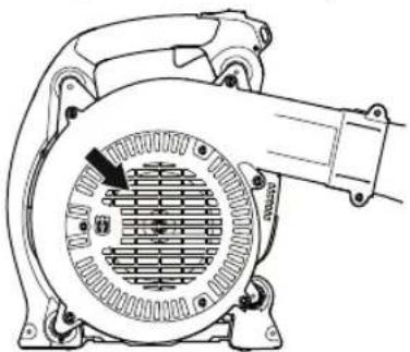 HUSQVARNA 525ECS - Air intake screen - 1