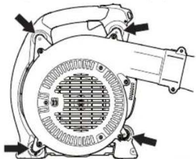 HUSQVARNA 525ECS - Vibrationsdämpfer - 1