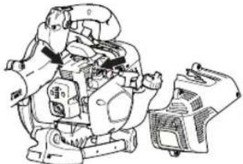 HUSQVARNA 525ECS - Jahutussüsteem - 2