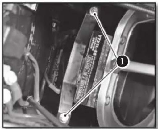 Sherco 125 SER (2019) - REMOVING THE BATTERY - 1