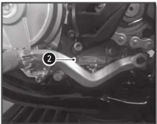 Sherco 125 SER (2019) - Engine serial number location - 1