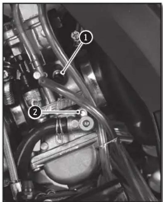 Sherco 125 SER (2019) - RÉGLAGE DE LA CARBURATION - 1