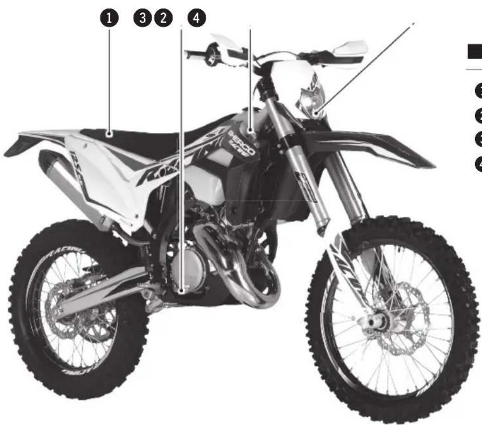 Sherco 125 SER (2019) - Description du vehicule - 1