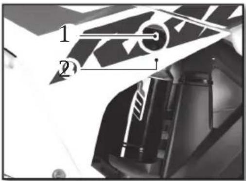 Sherco 125 SER (2019) - ADJUSTING THE REAR SHOCK LOW-SPEED COMPRESSION SETTING - 1
