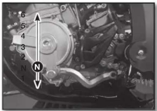 Sherco 125 SER (2019) - Gear selector - 1