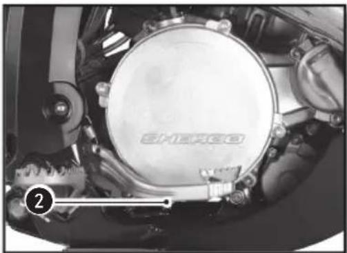 Sherco 125 SER (2019) - REMPLISSAGE D'HUILE DE BOITE À VITESSE - 1